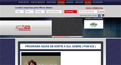 Desktop Screenshot of goiasdenorteasul.com.br